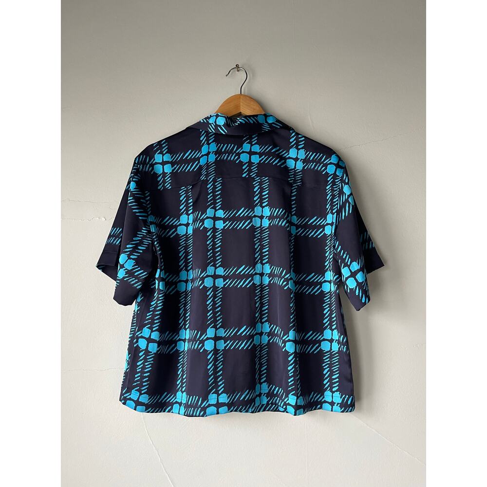 NEW Marni Uniqlo Collaboration Oversized Open Collar Shirt Size Large - Picture 7 of 7